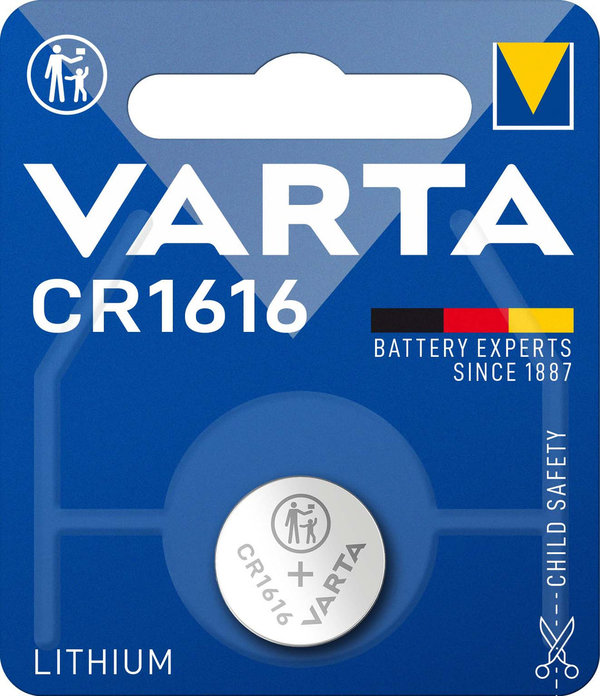 VARTA Electronics CR1616 Lithium 3 Volt Blister1